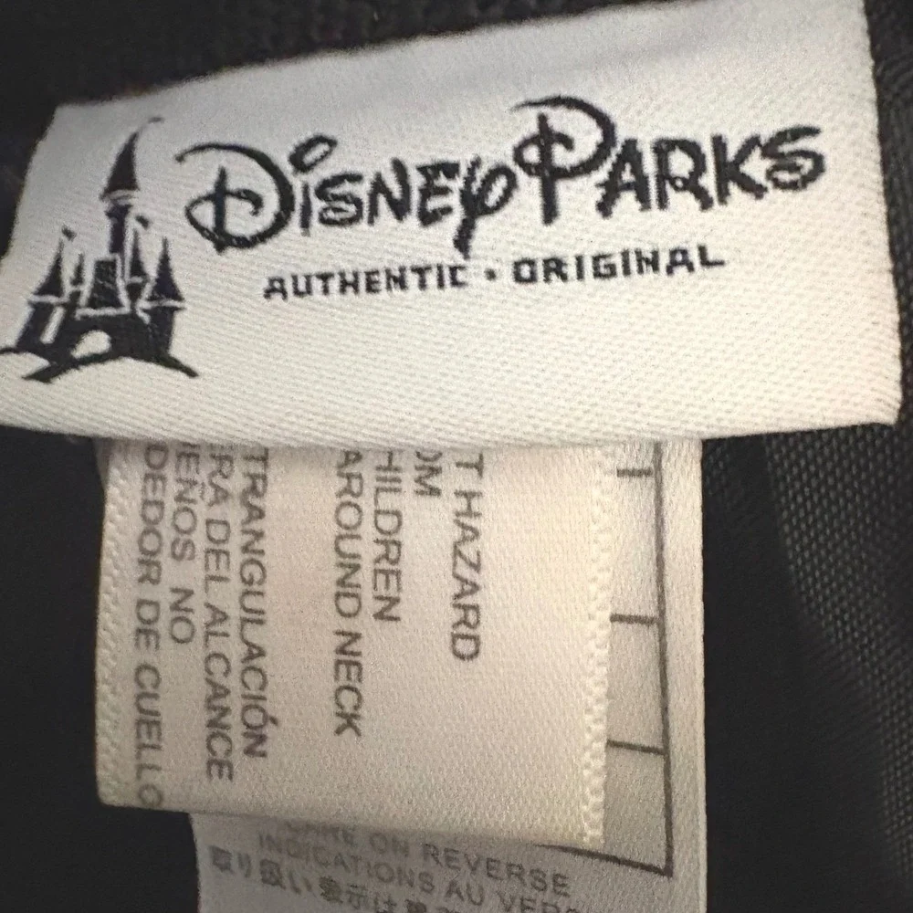 Walt Disney World Mickey Mouse Rainbow‎ Silhouette Black Canvas Backpack Bag